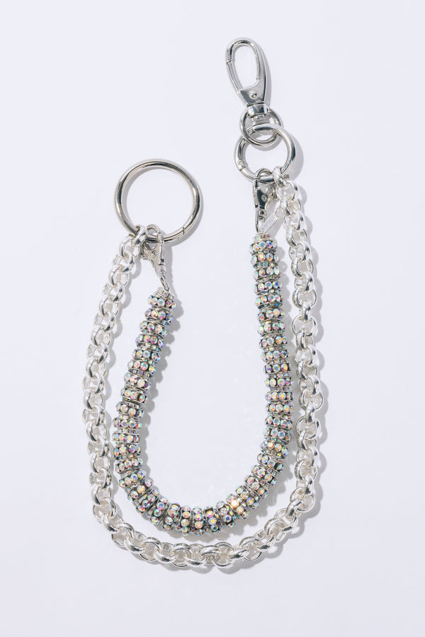 pearl octopuss.y Diamond Vampire Wallet Chain