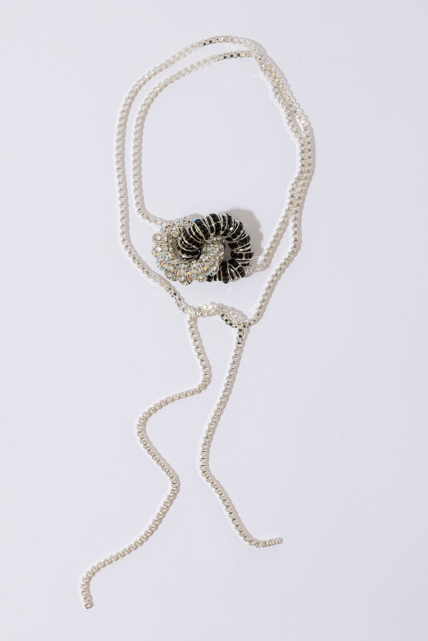 pearl octopuss.y Knot Box Chain Tie