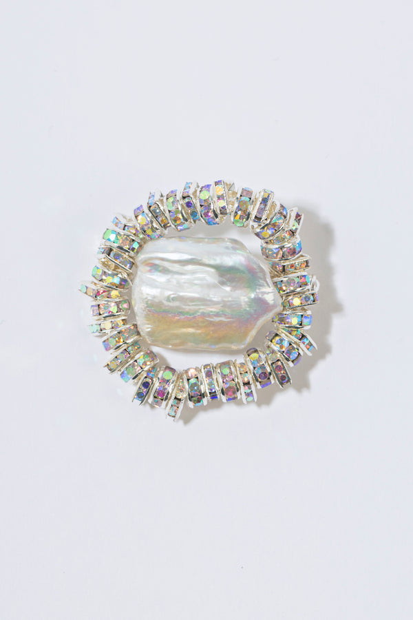 pearl octopuss.y Mini Paris Brooch