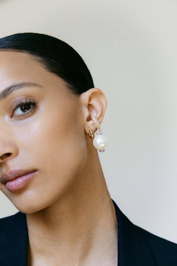 Pearl Octopuss.y Moon Cuff