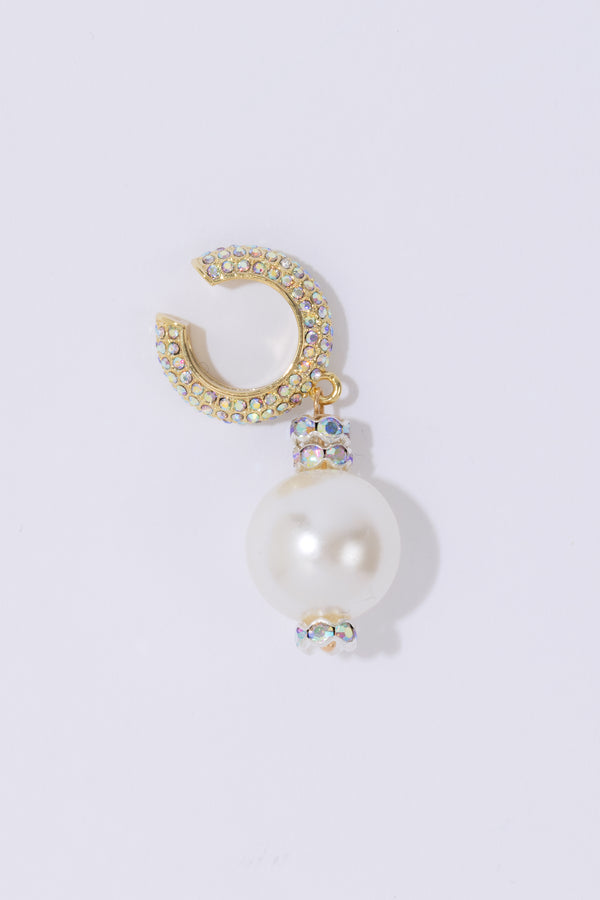 pearl octopuss.y Moon Cuff