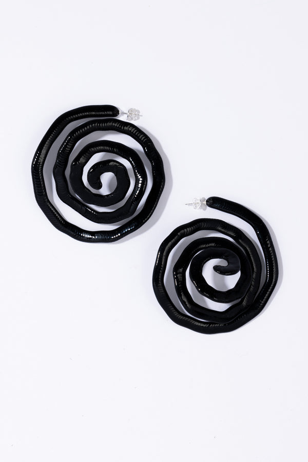 pearl octopuss.y Narcissus Hoops