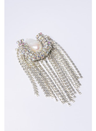 Pearl Octopuss.y Octopus Fringe Brooch