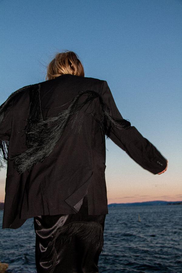 pearl octopuss.y Paradise Fringe Blazer