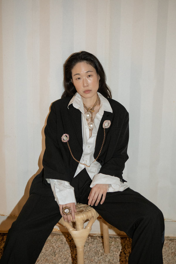 Pearl Octopuss.y Paris Brooch