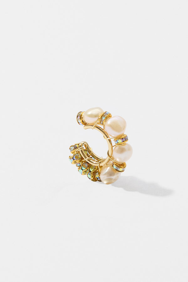 Pearl Octopuss.y Pearl Diamond Ear Cuff