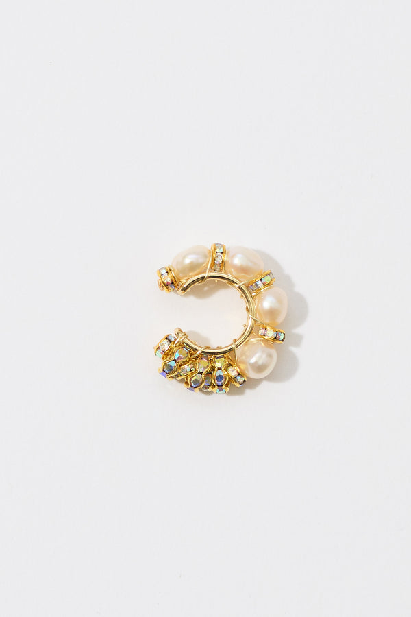 Pearl Octopuss.y Pearl Diamond Ear Cuff