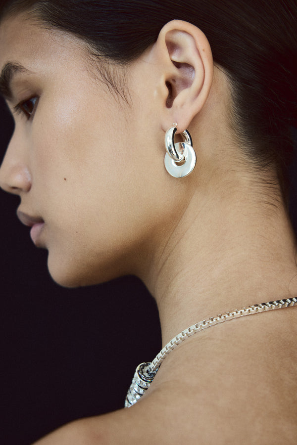 Pearl Octopuss.y Petite UFO Hoops