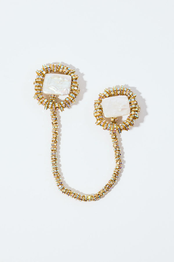 Pearl Octopuss.y Silencio Chained Brooch