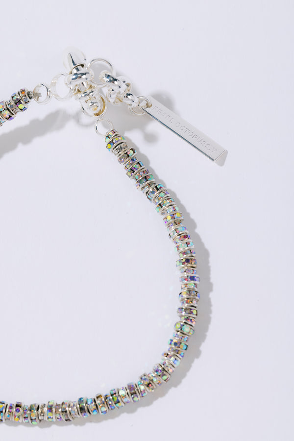 Pearl Octopuss.y Skinny Diamond Anklet