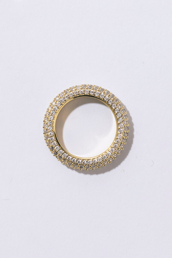 pearl octopuss.y Skinny Diamond Ring