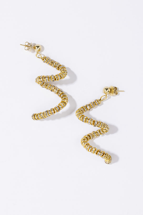 Pearl Octopuss.y Skinny Viper Earrings