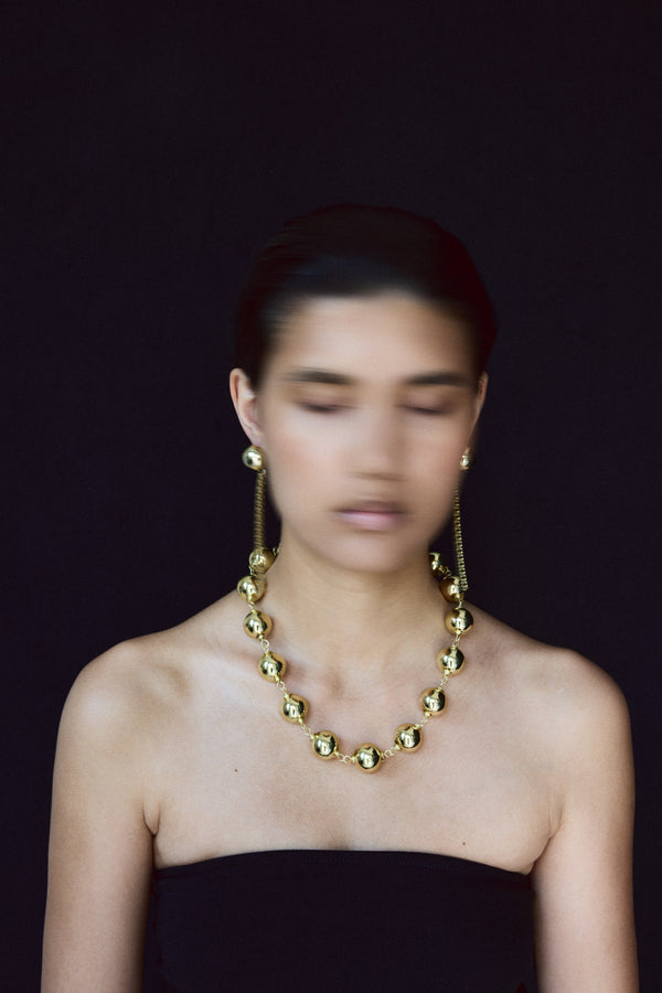 Pearl Octopuss.y Sphere Necklace