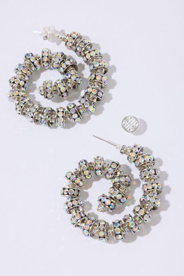 Pearl Octopuss.y Spiral Hoops