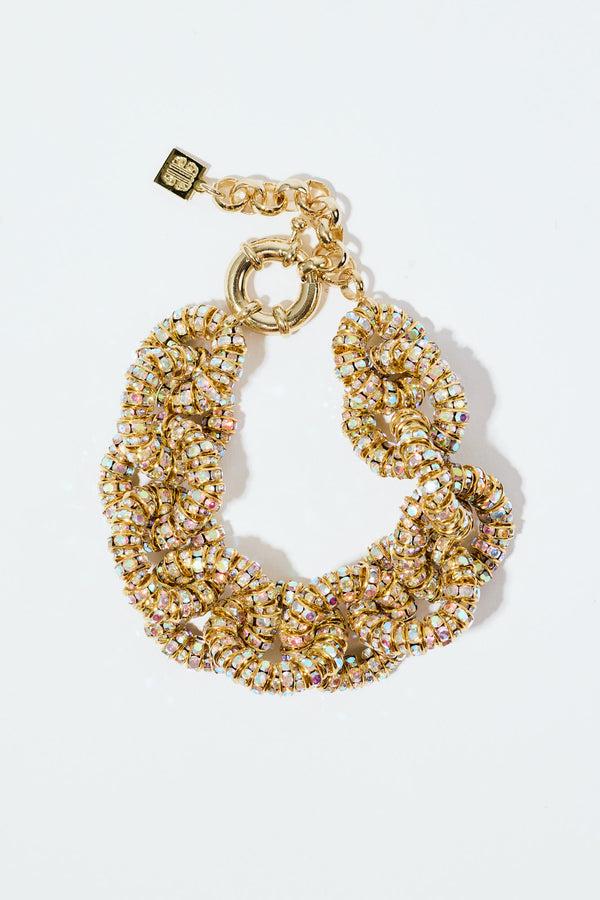 Pearl Octopuss.y Tiny Tire Bracelet