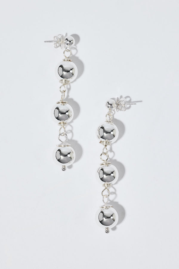 Pearl Octopuss.y Tiny Trio Sphere Earrings