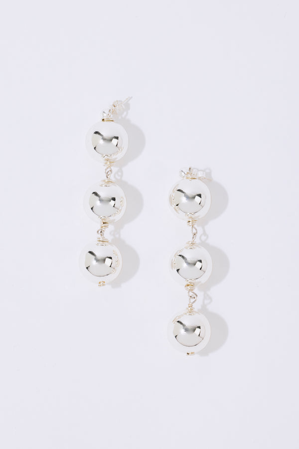 pearl octopuss.y Trio Sphere Earrings