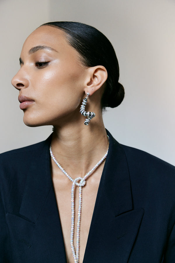 Pearl Octopuss.y Viper Earrings