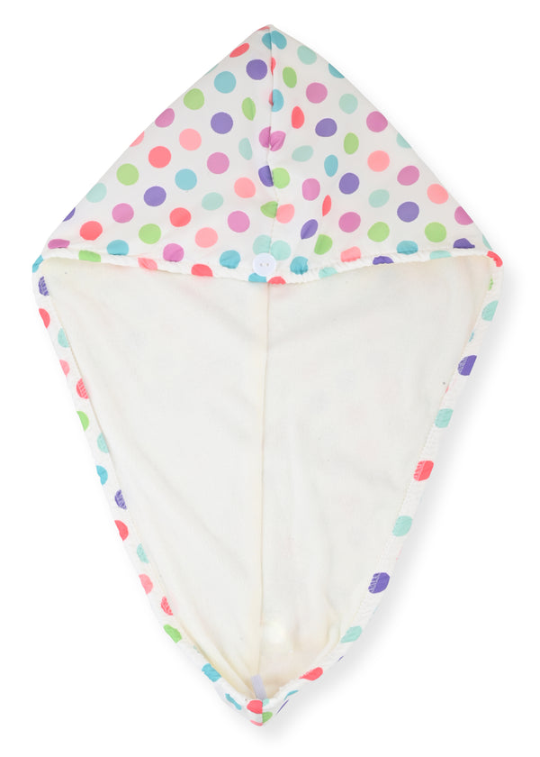 Pedi Couture Polka Dot Cap Wrap