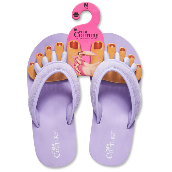 pedi couture Purple Flip Flops