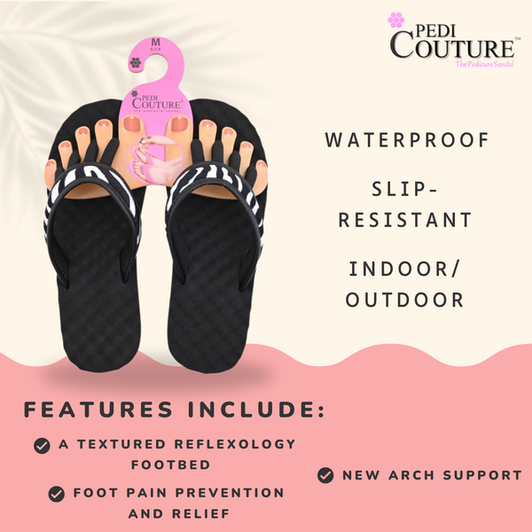 Pedi Couture Zebra 18