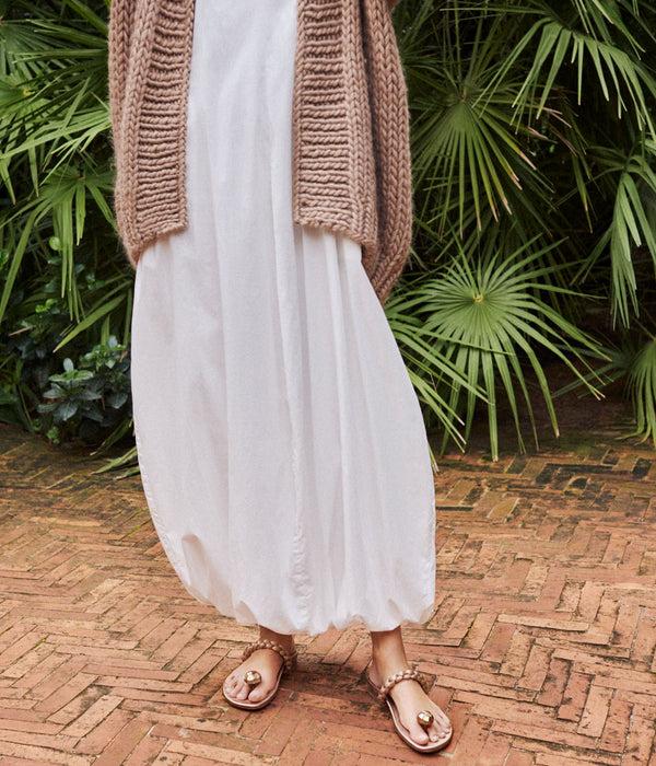 Pedro Garcia Beth / Rose Gold Nappa Lame-brown Lip Calzado