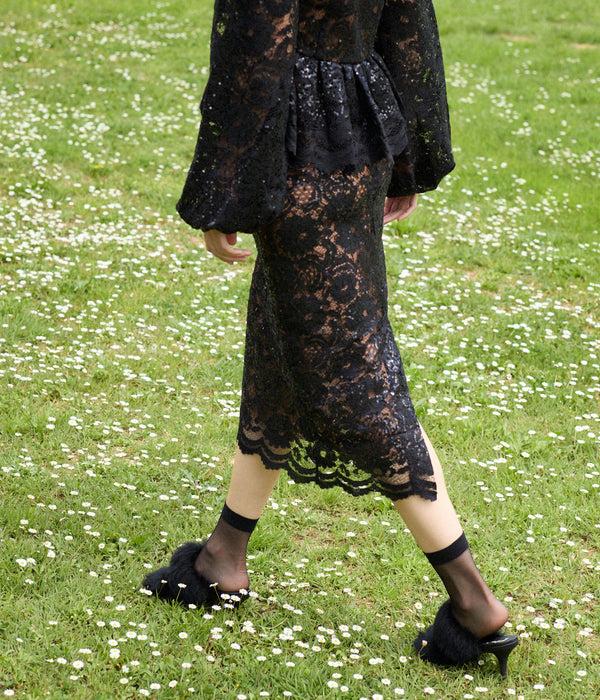 Pedro Garcia Cissy / Black Suede Churra