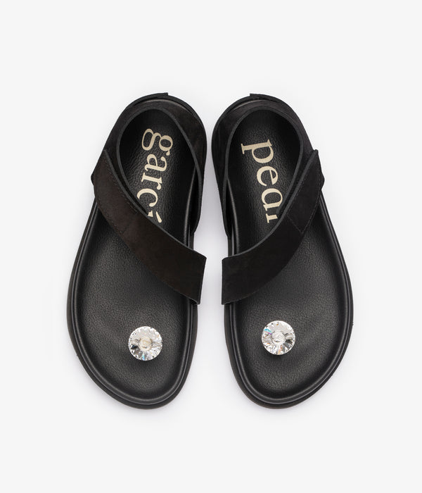 Pedro Garcia Dorleta / Black Castoro Crystal Calzado