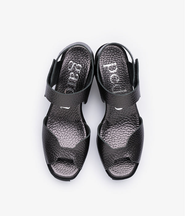 Pedro Garcia Fama / Antracite Cervo Lame Calzado