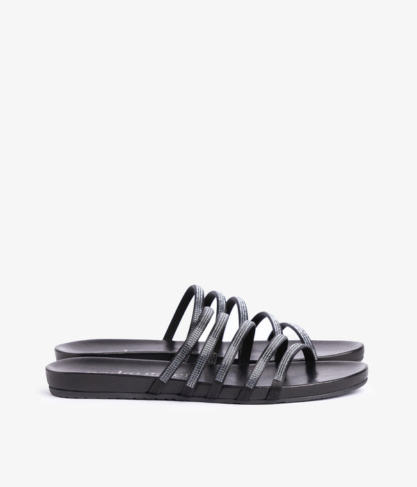 Pedro Garcia Gala / Black Satin Calzado