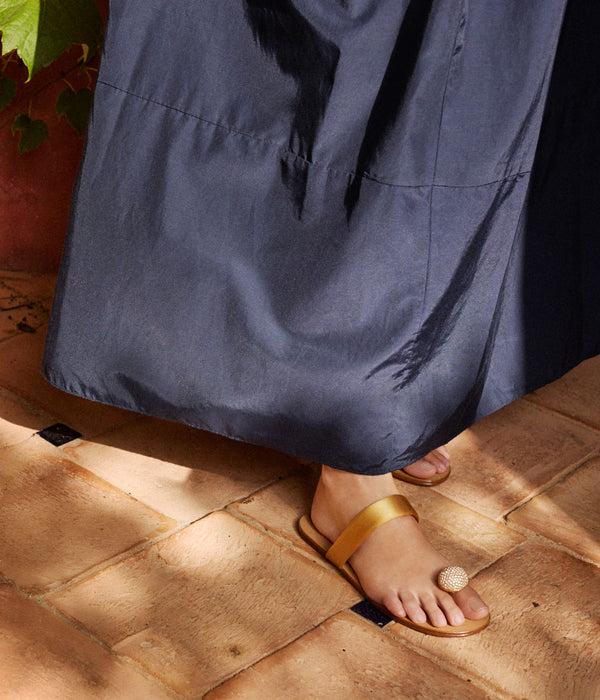 Pedro Garcia Pacha / Saffron Satin Calzado