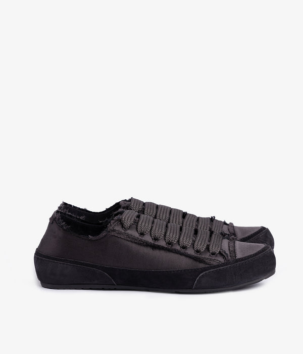 Pedro Garcia Parson / Off Black_tonal Satin Calzado