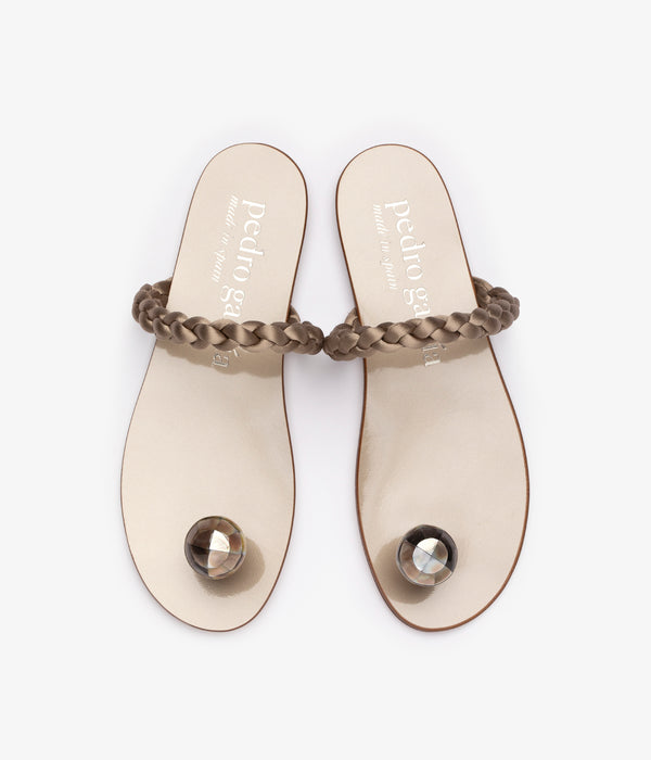 Pedro Garcia Pipa / Pyrite Satin-black Lip Calzado