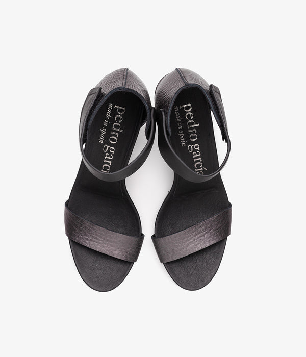 Pedro Garcia Winka / Antracite Cervo Lame Calzado