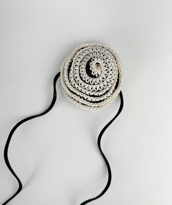 pedro miralles COLLAR FLORAL CON CORDÓN AJUSTABLE