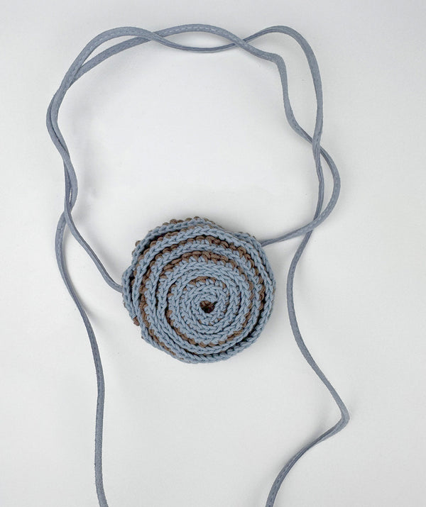 pedro miralles COLLAR FLORAL CON CORDÓN AJUSTABLE