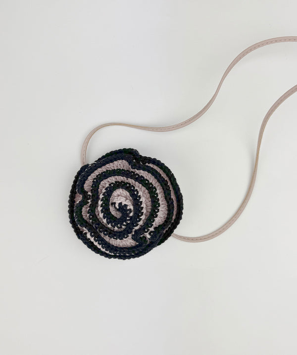 Pedro Miralles COLLAR FLORAL CON CORDÓN AJUSTABLE