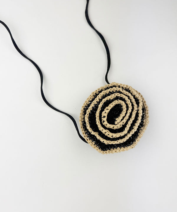 pedro miralles COLLAR FLORAL CON CORDÓN AJUSTABLE