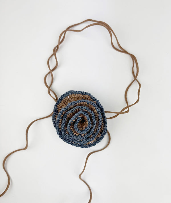 Pedro Miralles COLLAR FLORAL CON CORDÓN AJUSTABLE