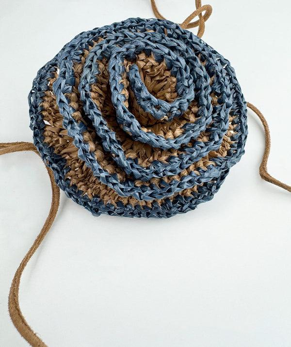 Pedro Miralles COLLAR FLORAL CON CORDÓN AJUSTABLE