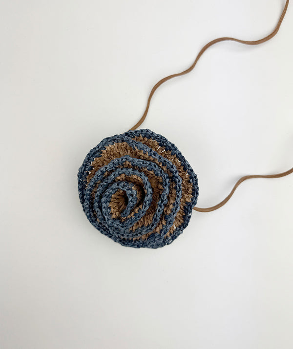 pedro miralles COLLAR FLORAL CON CORDÓN AJUSTABLE