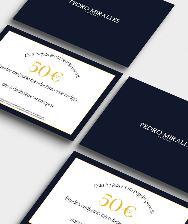pedro miralles TARJETA REGALO REGALOS ESPECIALES - REGALOS ESPECIALES