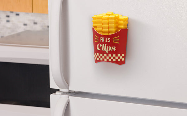 Peleg Design Fries Clips 12 Bag Clips In A Magnetic Box