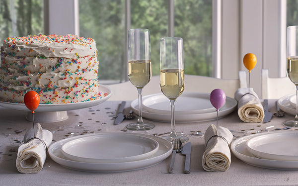 Peleg Design Balloonapkins Set Of 4 Napkin Rings