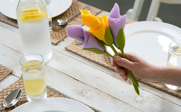 peleg design Bloom Napkin Holders (set of 4)