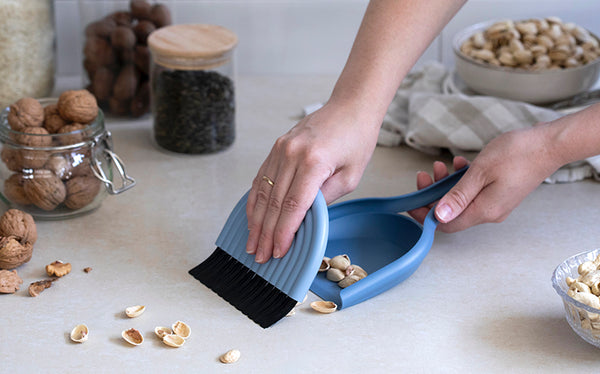 Peleg Design DustArch Dustpan & Brush Set