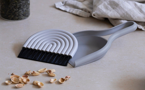 Peleg Design DustArch Dustpan & Brush Set