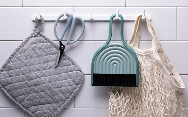 peleg design DustArch Dustpan & Brush Set