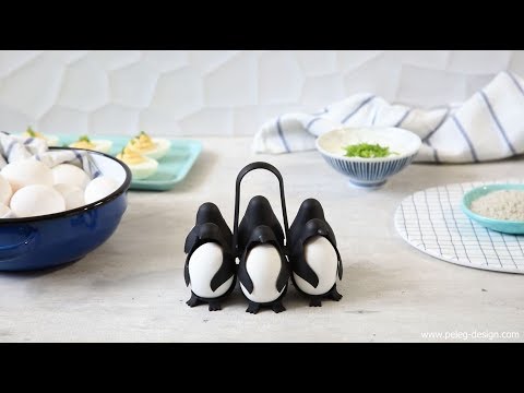 Peleg Design Egguins Cook Store & Serve Egg Holder
