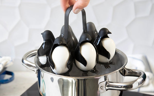 Peleg Design Egguins Cook Store & Serve Egg Holder